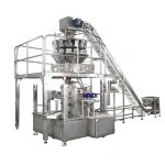 Awtomatikong dry fruit standup pouch filling at sealing equipment