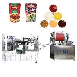 Awtomatikong preformed bag packaging machine para sa halo-halong sopas