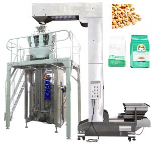 Buong awtomatikong food quad seal bag packing machine