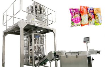ZL720 VFFS packaging machine na may multi head weighing machine para sa frozen na pagkain