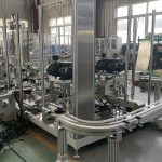 Isa pang bagong ZL100V2 Automatic brick vacuum bag na bumubuo ng filling packaging machine ay handa na
