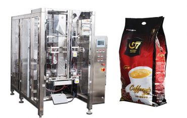 awtomatikong quad seal bag packaging machine volumetric tasa pagpuno machine