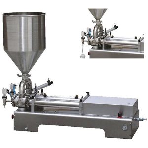 Dual Heads Piston Filler For Viscous Liquid