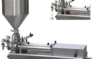 dual heads piston filler para sa malapot na likido