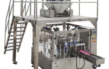 umiinog awtomatikong zipper bag punan seal packing machine para sa mga buto ng mani