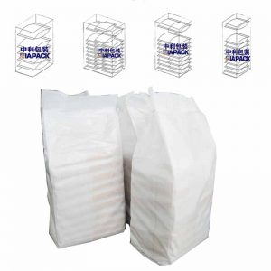 Secondary bagging machine （maliit na salt bag sa malaking PP woven bag ）