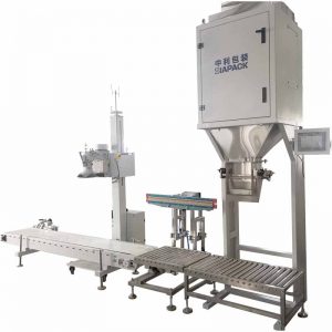 Semi-awtomatikong plastic granule bagging machine