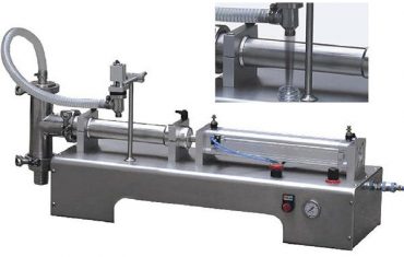 single head piston filler liquid