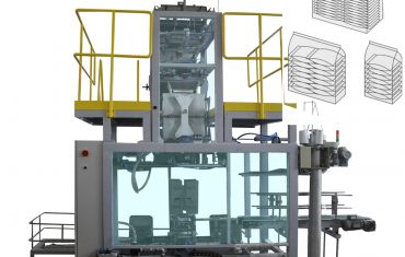 Awtomatikong soft bag baling production packing line