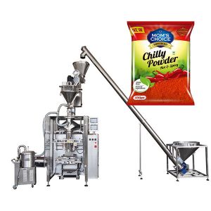 VFFS Bagger Packing Machine na may Auger Filler para sa Paprika at Chilli Food powder