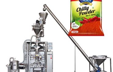 vffs bagger packing machine na may auger filler para sa paprika at chilli food powder