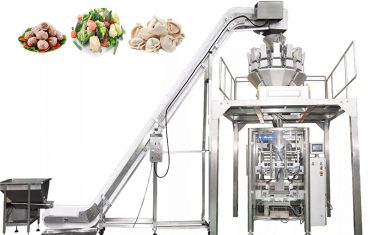 Vertical Bag Forming Filling Sealing Packaging machine para sa frozen na pagkain