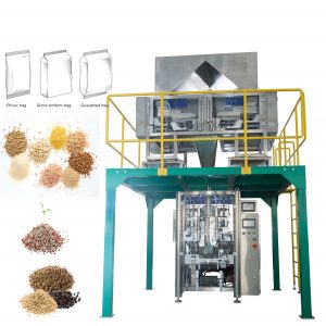 Awtomatikong seed product packaging filling sealing machine unit