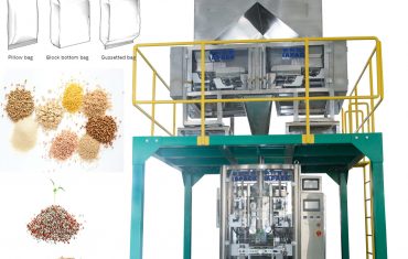Awtomatikong seed product packaging filling sealing machine unit