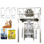 Awtomatikong patayong bag na bumubuo ng pagpuno ng sealing packing machine para sa pagkain ng Alagang Hayop