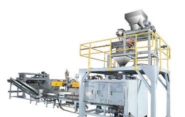 ZL25F modelo ng awtomatikong powder woven bag bagging machine