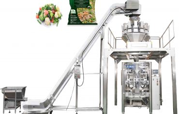 Awtomatikong vertical bag na bumubuo ng pagpuno ng sealing packaging machine para sa salad