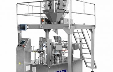 pre-made bag food granule na pagpuno ng sealing packaging machine