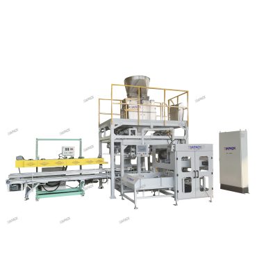 Awtomatikong nakabuka ang bibig ng pet food na tumitimbang ng filling bagging machine