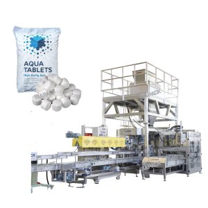 25-50kg salt tablets na tumitimbang ng filling bagging machine