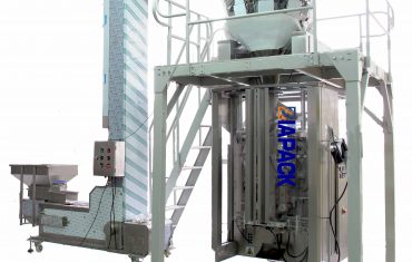 Awtomatikong coffee bean packaging machine (quad sealing bag na may degassing valve)